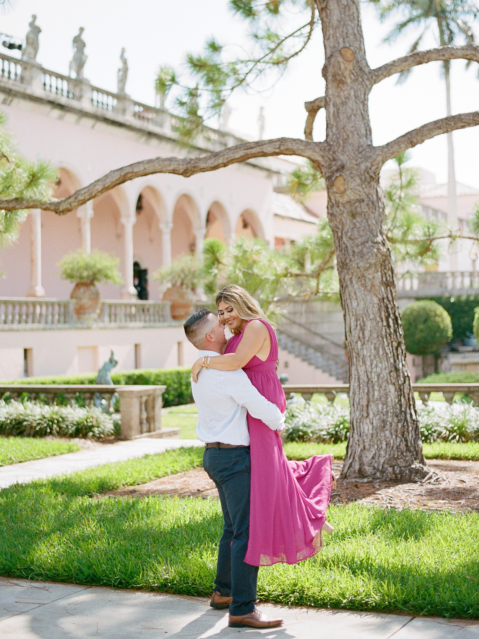 The Ringling Museum Engagement Photos