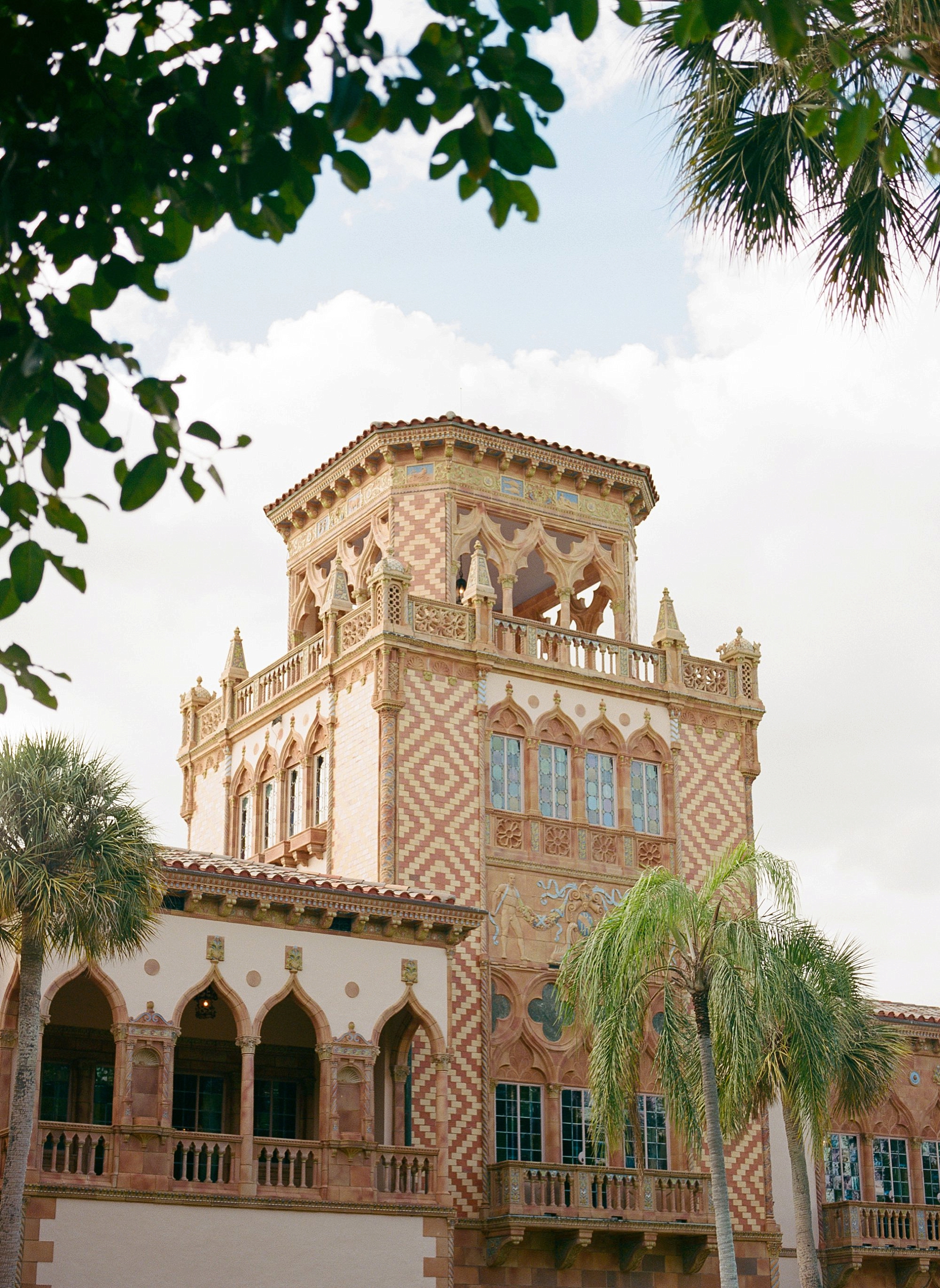 the belvedere tower at the ca' d'zan ringling museum