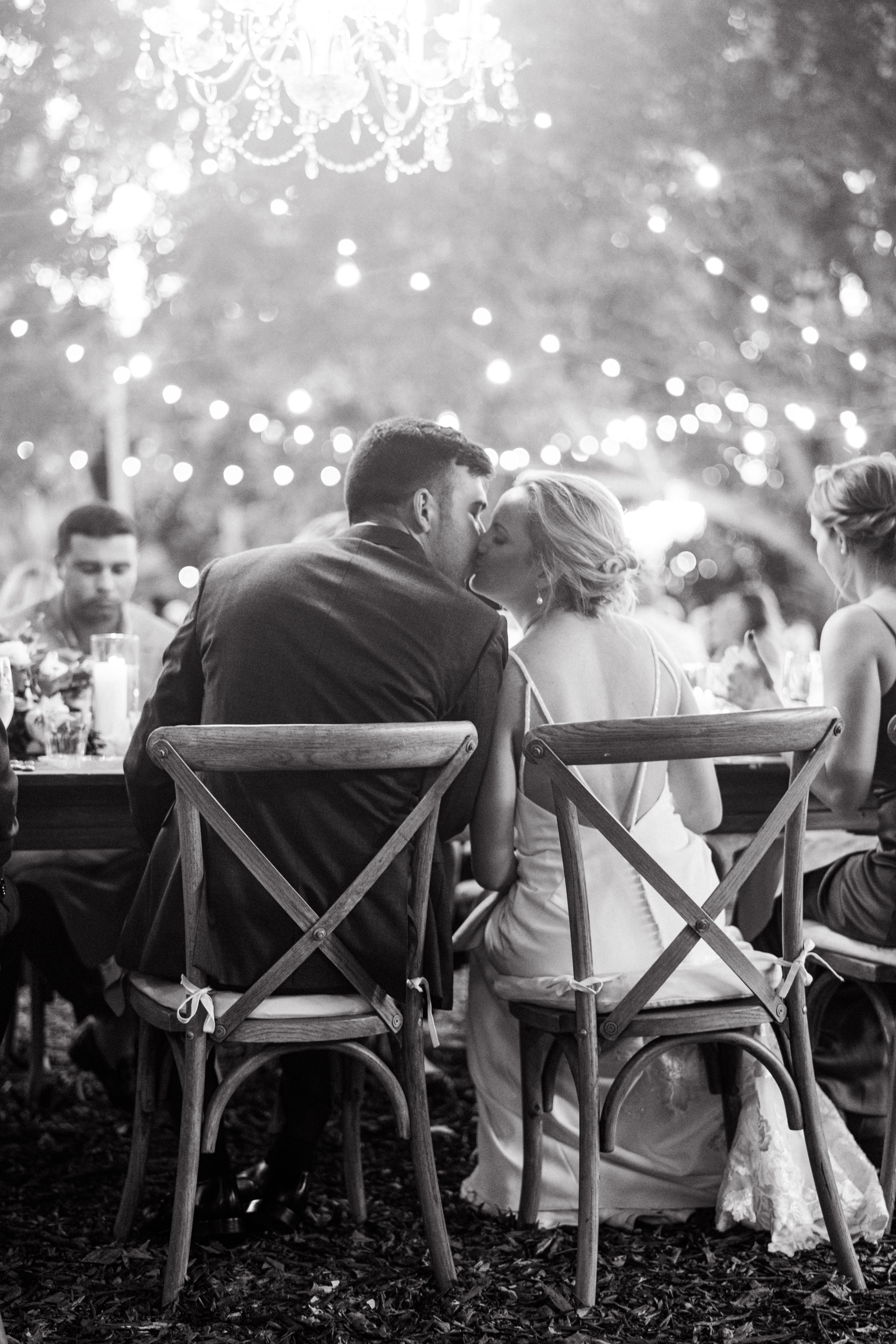 selby gardens outdoor wedding reception 