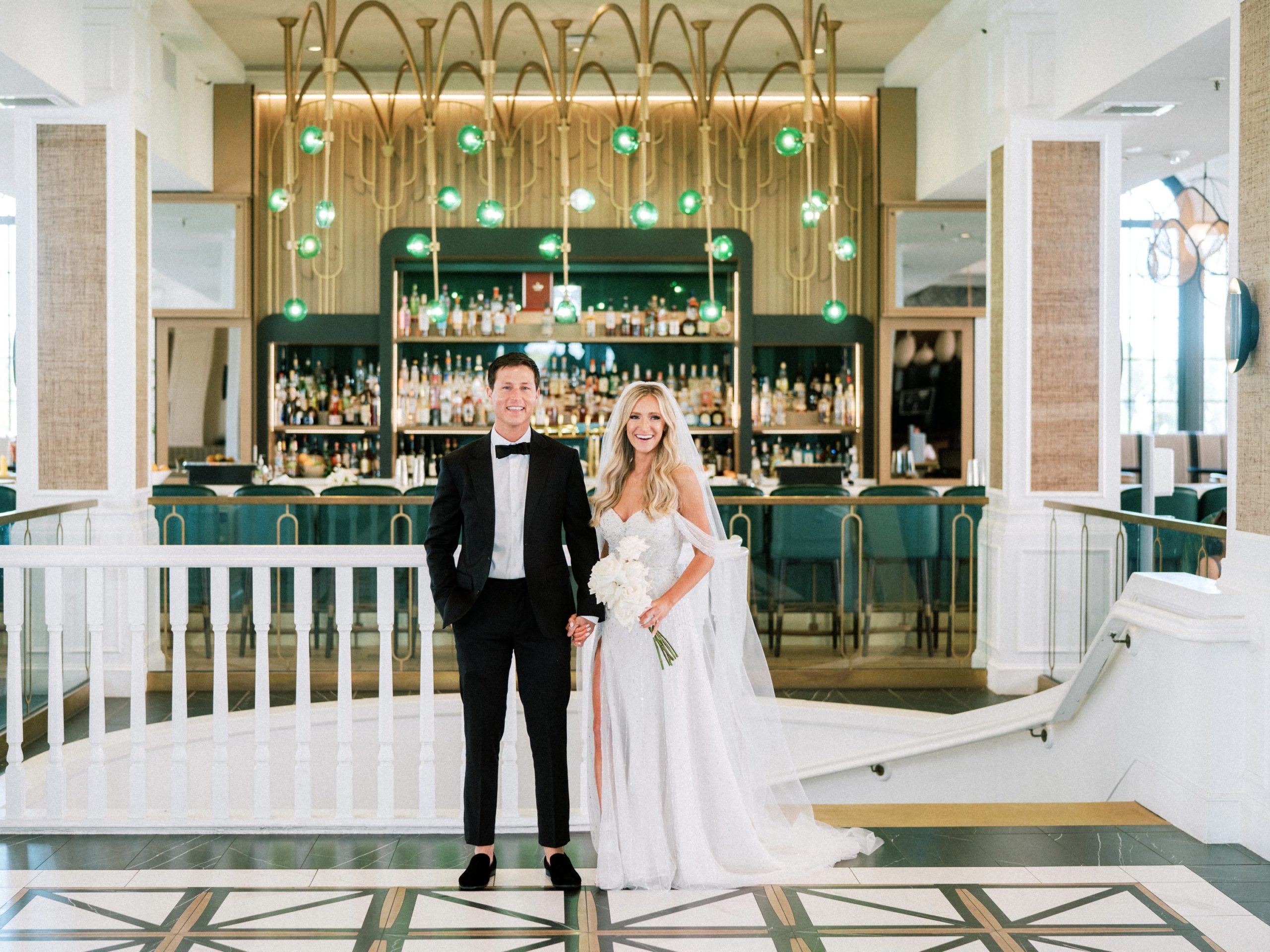 the don cesar hotel wedding, iconic bar photo at the don cesar 