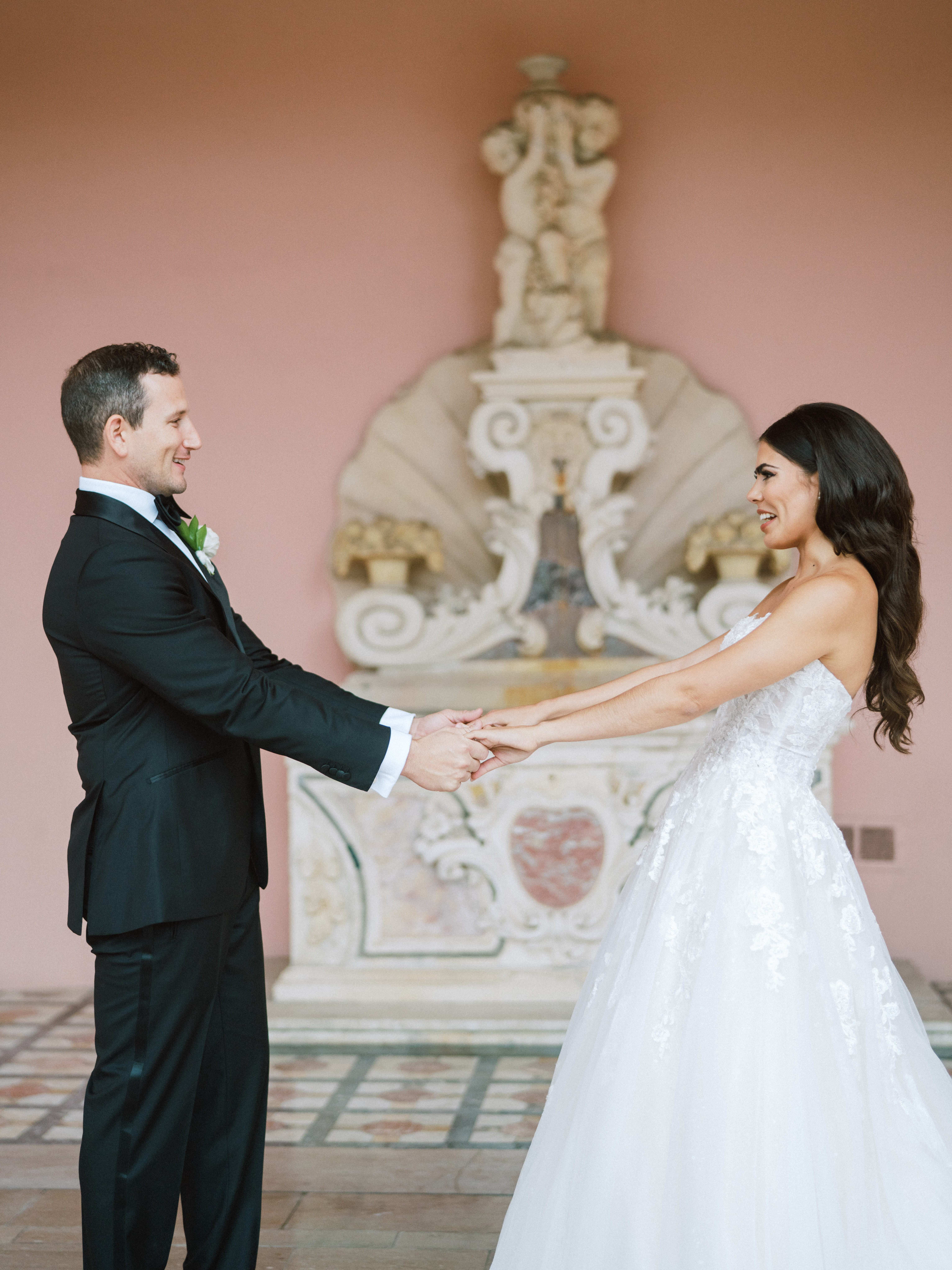first look at the ringling museum, wedding photography at the ringling museum 